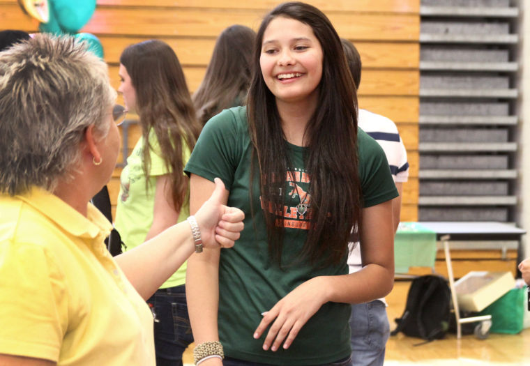 Heights' Volleyball Signing